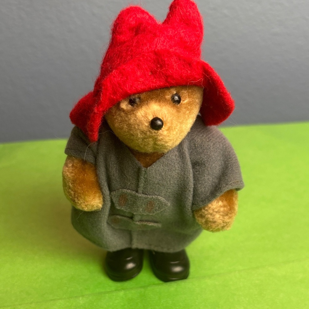 Vintage ‘86 Paddington Bear Teddy Bear Stuffed Animal Poseable